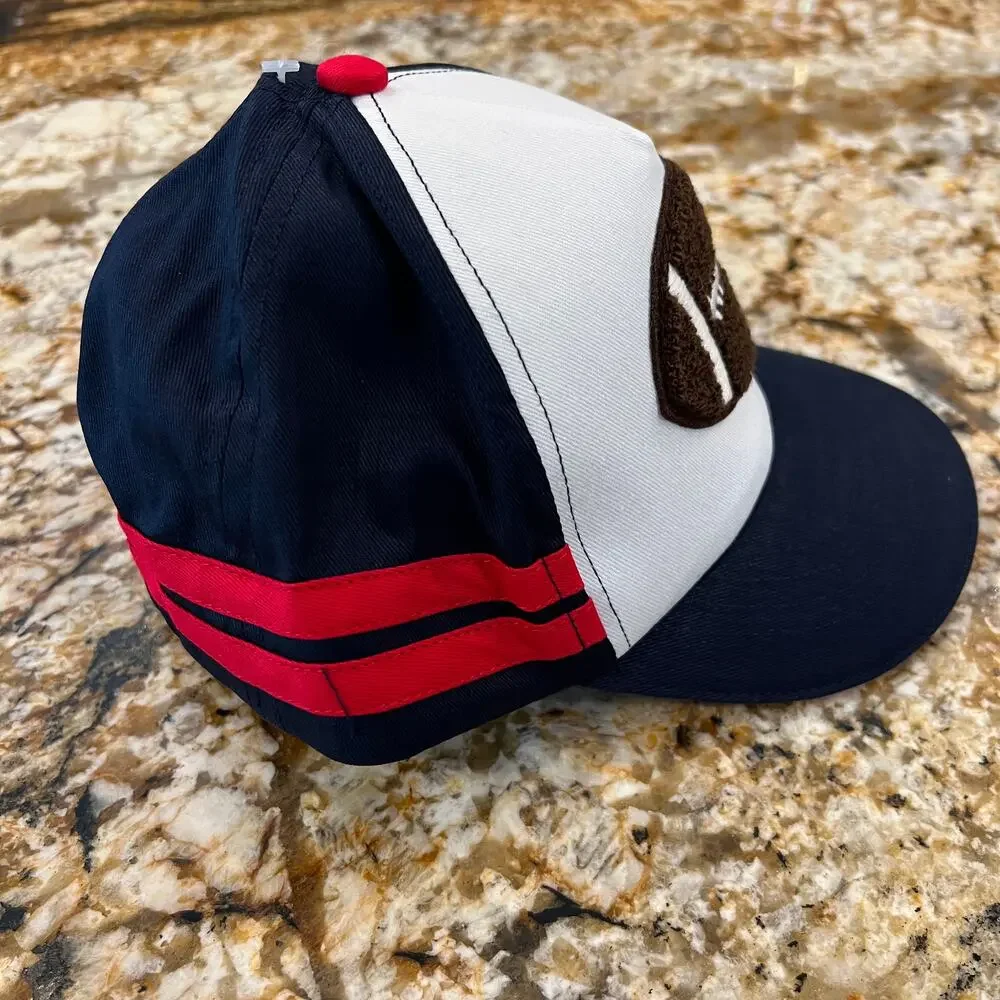 NWT Gymboree Grey, Navy & Red Football Top & Football Baseball Hat
